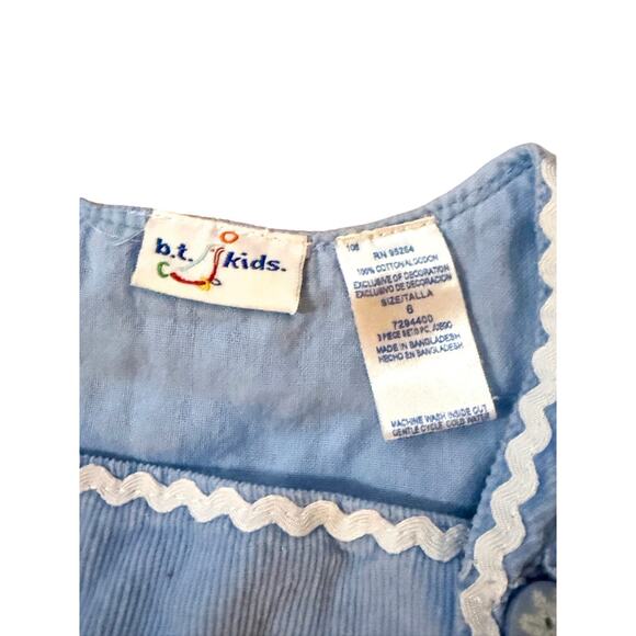 Girls Corduroy Holiday Jumper Size 6 - Picture 2 of 3